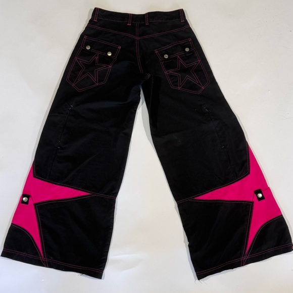 Cutest Vintage Rave Pants 90s Y2K - Picture 2 of 7
